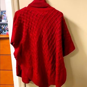 Poncho sweater